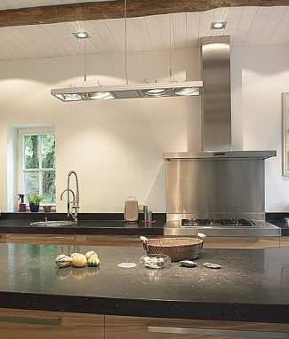 Cocina con Luminaria AR-111 led