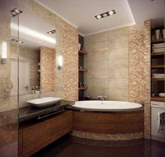 Baño con Ar-111 led