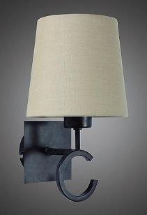 Aplique 1xE-27 c/pantalla 375216 campestre