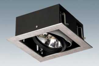 Empotrable Ar-111 aluminio