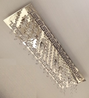 Plafon de cristal de strass GV