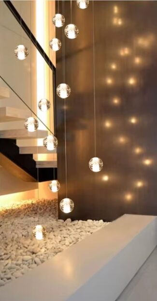 Luminaria led doble altura DROP