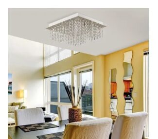 Plafon TINA 4 cristal strass