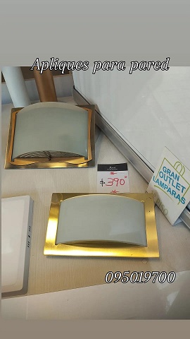 Apliques de pared Varios