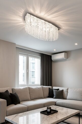 Plafon de cristal GOTA