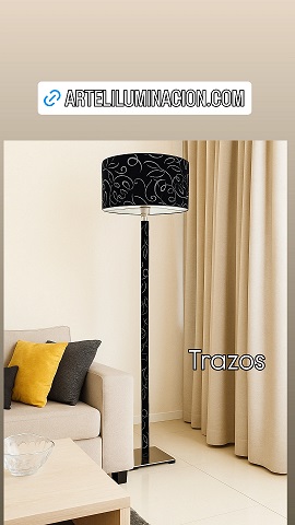 Lampara de pie TRAZOS
